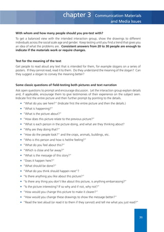 Participatory Communication Strategy Design