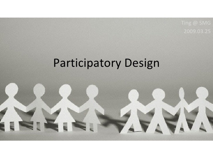 participatory design participatory design