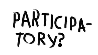 Participatory Design for Systems Change