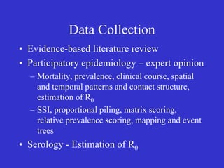 Participatory epidemiology and the use of models to design control strategies