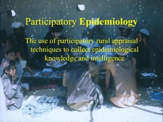 Participatory epidemiology and the use of models to design control strategies