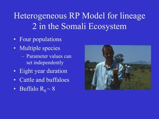 Participatory epidemiology and the use of models to design control strategies
