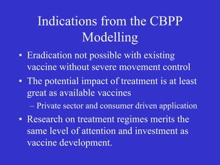 Participatory epidemiology and the use of models to design control strategies