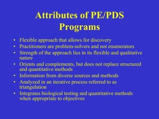 Participatory epidemiology and the use of models to design control strategies