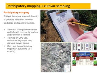 Participatory mapping for the systematic monitoring of biodiversity