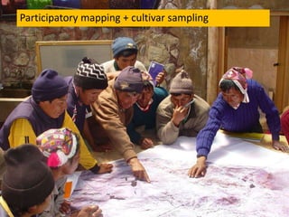 Participatory mapping for the systematic monitoring of biodiversity