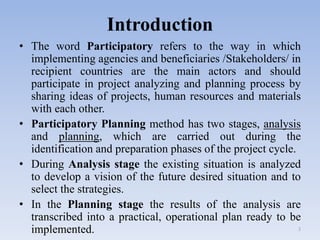Participatory planning | PPTX
