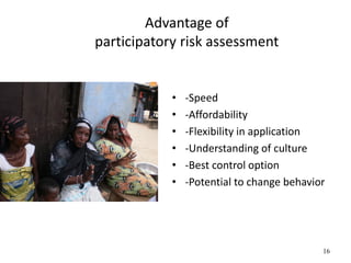 Participatory risk assessment:  Introduction