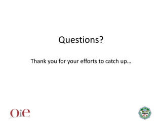 Participatory risk assessment: Risk modelling: I