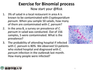 Participatory risk assessment: Risk modelling: I