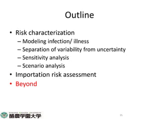 Participatory risk assessment: Risk modelling: II