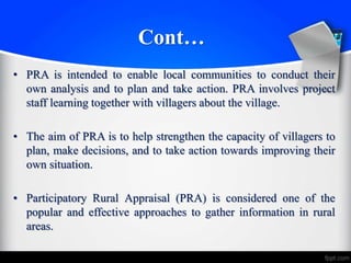 Pra Map Example Participatory Rural Appraisal.ppt