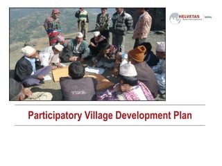 Participatory Village Development Plan
 