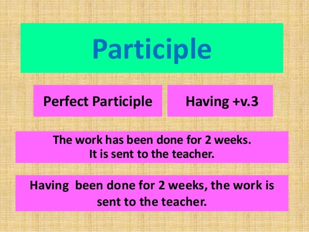 what is a participle what is a participle