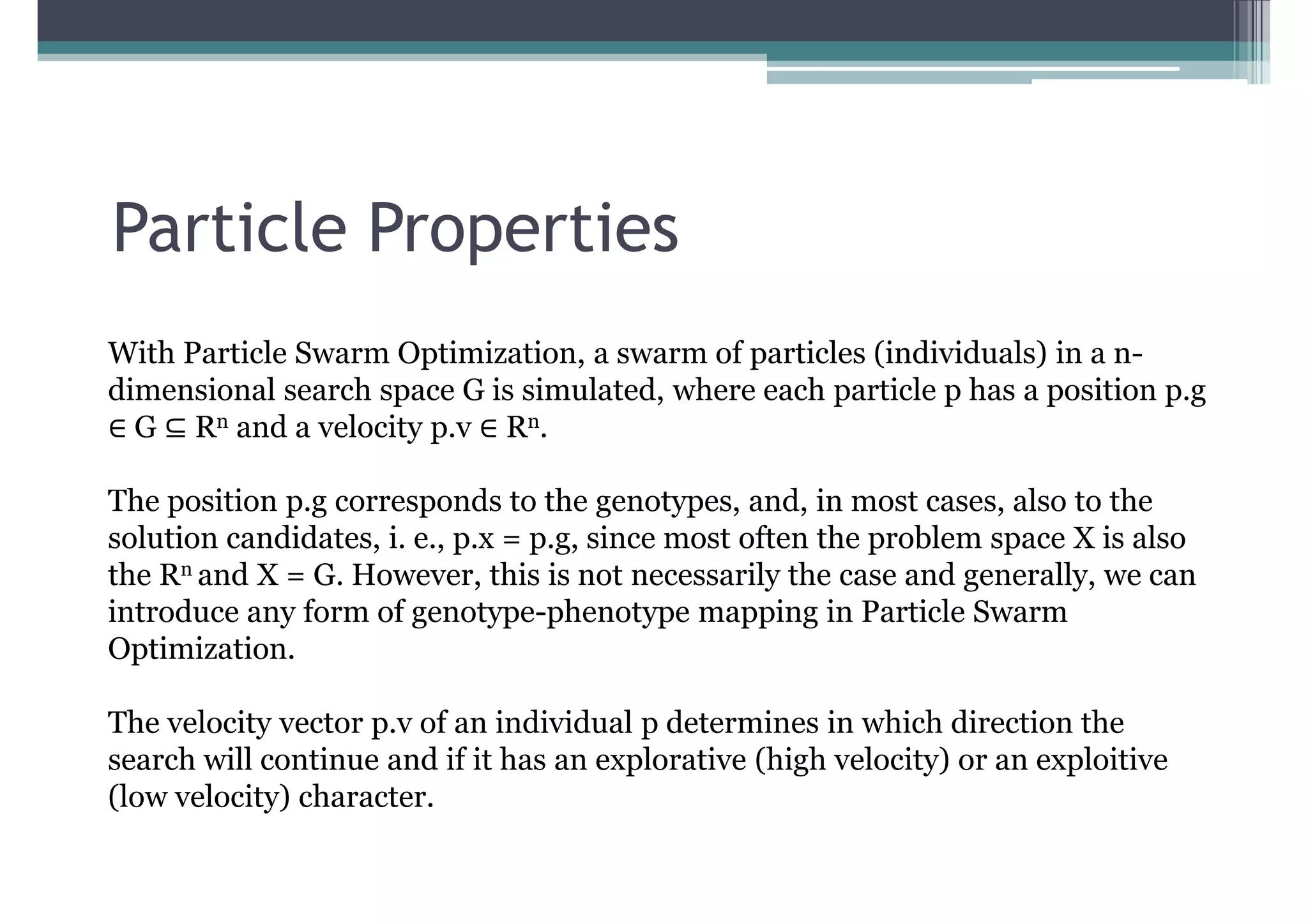 Particle Swarm Optimization