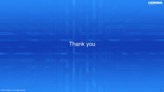 © 2019 HORIBA, Ltd. All rights reserved. 25© 2019 HORIBA, Ltd. All rights reserved. 25
 