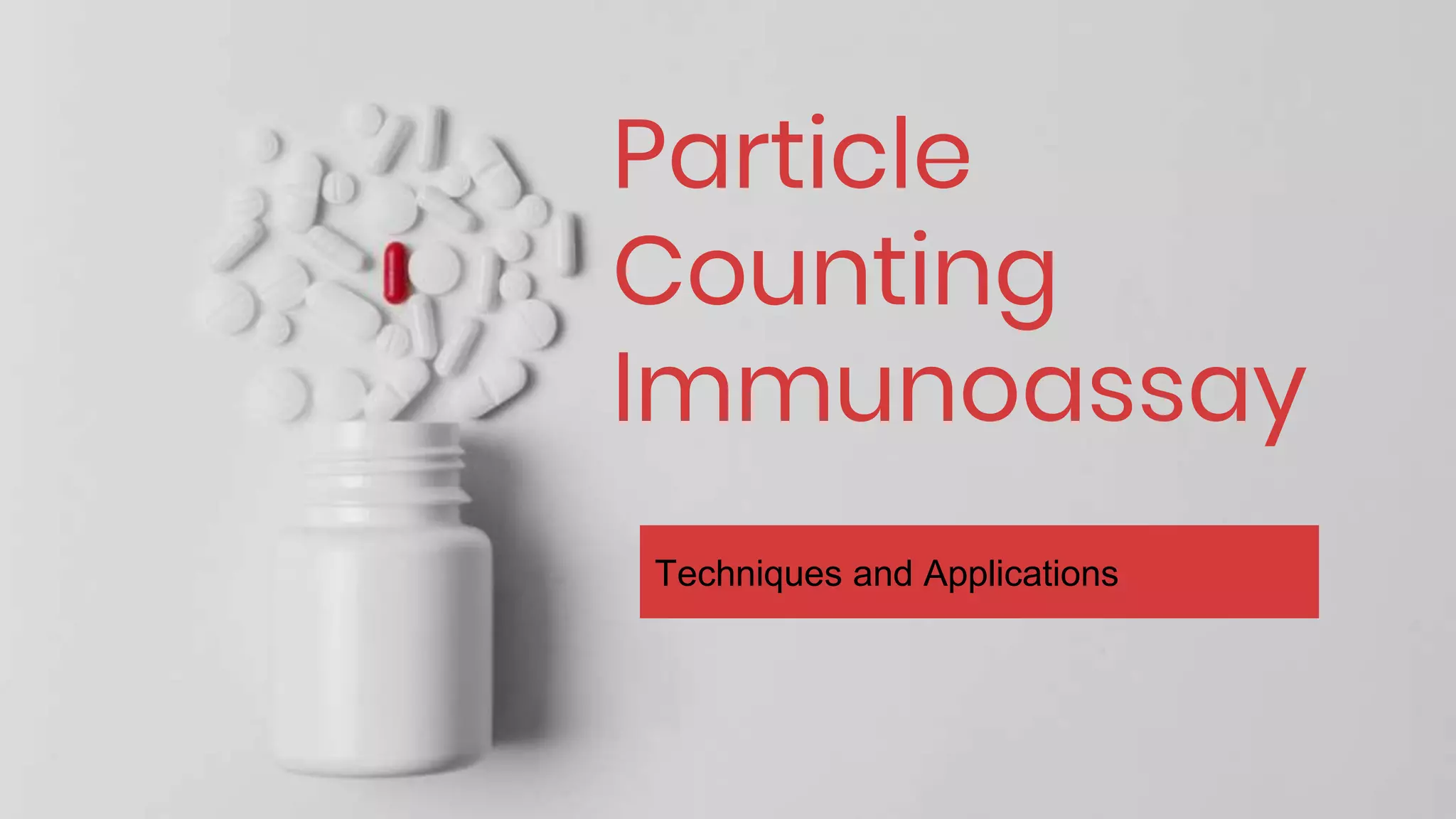 Particle counting immunoassay | PPTX