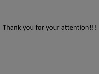 Thank you for your attention!!!