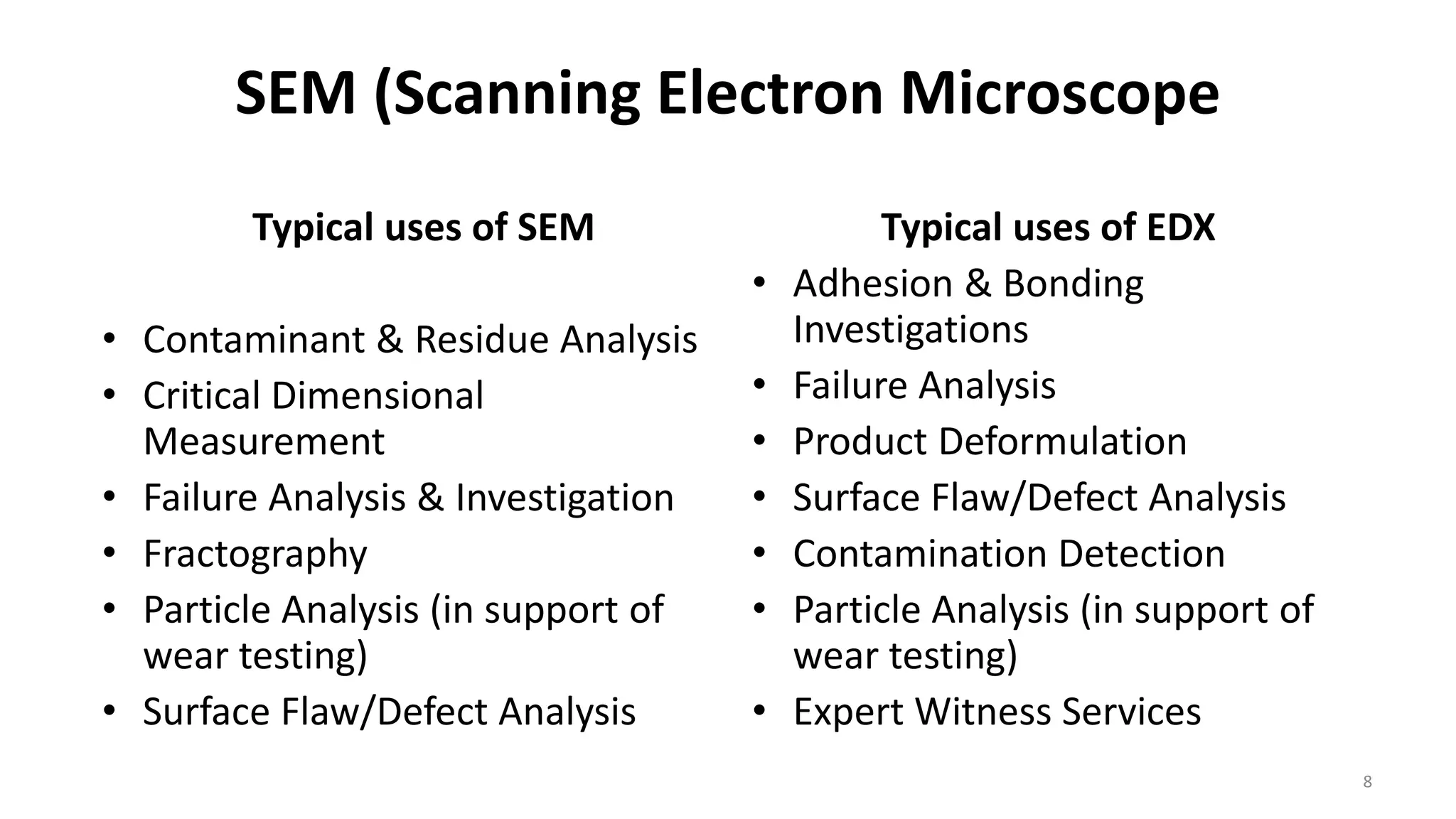 Particle size by sem and xrd | PPTX