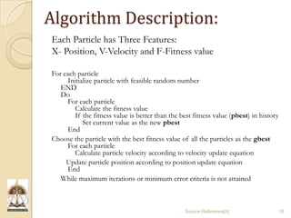 Particle Swarm Optimization and it's Applications in Electromagnetics