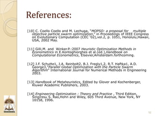 Particle Swarm Optimization and it's Applications in Electromagnetics
