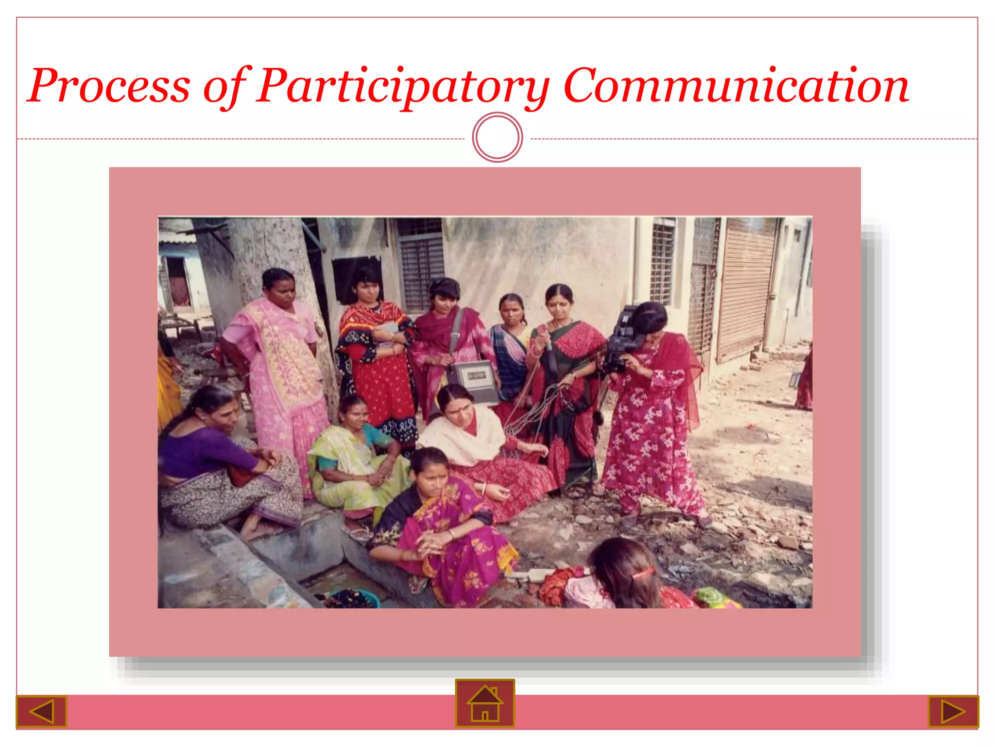 Process of Participatory Communication