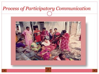 Process of Participatory Communication 

