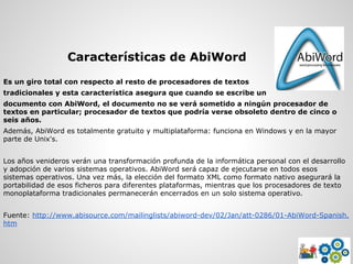 Particularidades de diferentes procesadores de texto | PDF