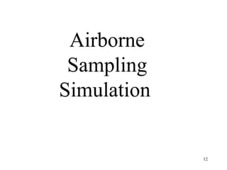 Airborne
 Sampling
Simulation


             12
 