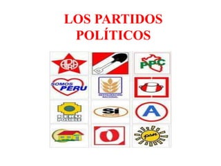 LOS PARTIDOS 
POLÍTICOS 
 