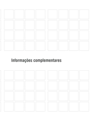 Informações complementares
 