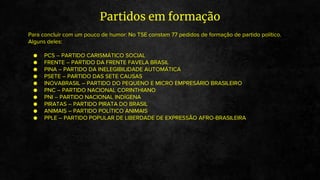 PARTIDOS POLÍTICOS DO BRASIL.pptx