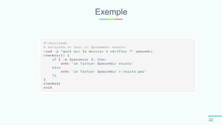 Exemple
22
 
