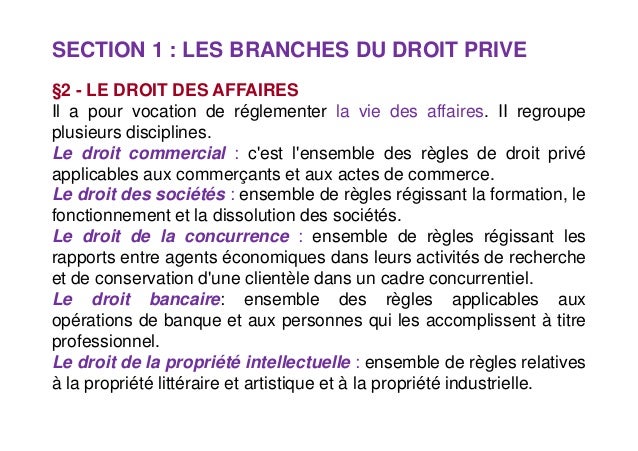 introduction à l'étude de droit Partie i chap 2 & 3