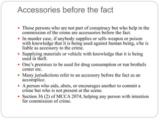 Parties to the crime | PPTX
