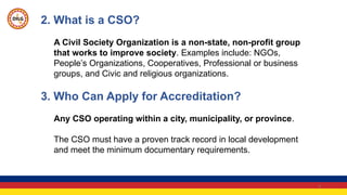 Part II LGU Accreditation of CSOs and Selection of Reps to LSBs ver2.pptx