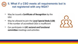 Part II LGU Accreditation of CSOs and Selection of Reps to LSBs ver2.pptx