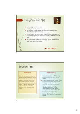 Part II of the Mental Health Act 1983 | PDF