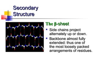 Part I : Introduction to Protein Structure | PPT
