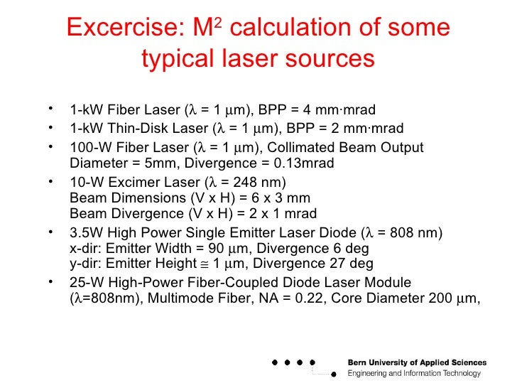 Laser Basics