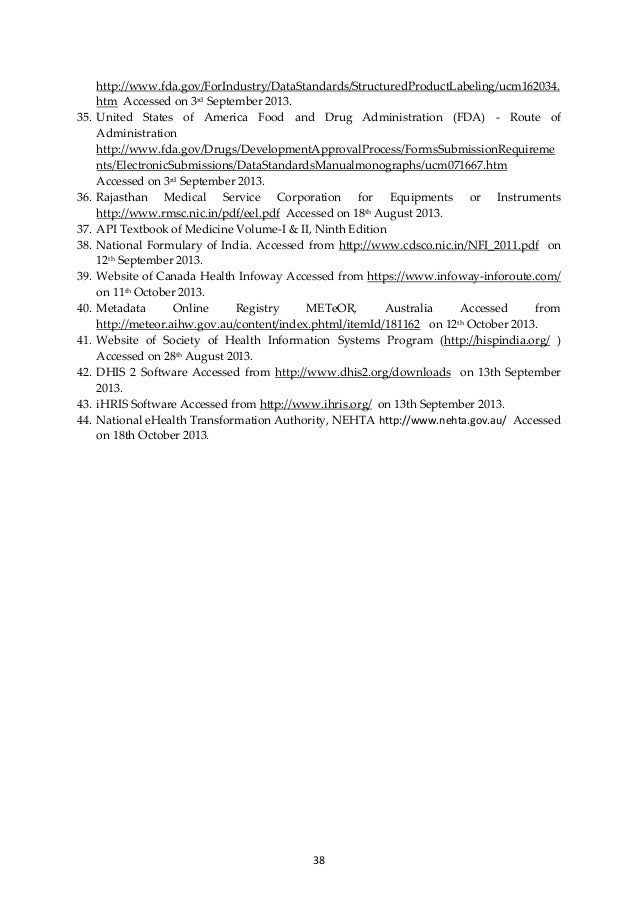 Part I Mdds Overview Report