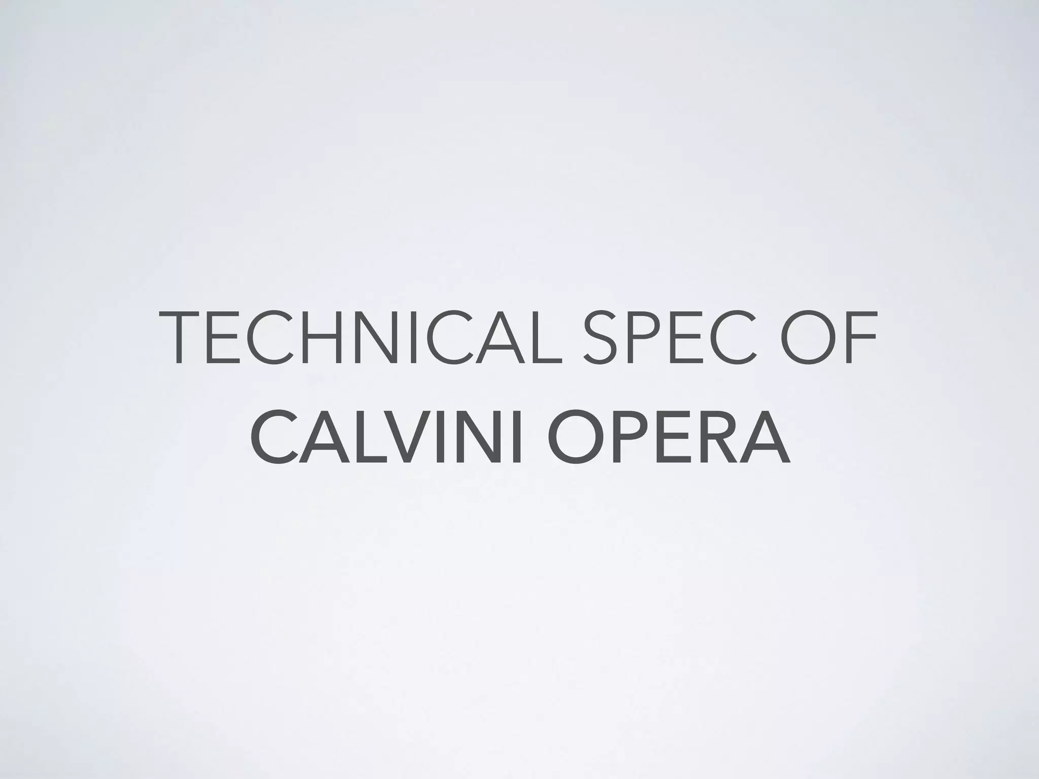 BUILT DATABASE OF
CALVINI OPERA
The ‘Complete Works of Calvin’ refers to ‘Ioannis Calvini opera
quae supersunt omnia’ (‘All Surviving Works of John Calvin’), which
were edited between 1863 and 1900 by Johann Wilhelm Baum,
August Eduard Cunitz and Eduard Reuss, and were published in
59 volumes. As the title indicates, it is a collection of all the
writings of Calvin which had survived up to that time. The
‘Complete Works of Calvin’ is commonly abbreviated to ‘CO’(Calvini
Opera), but is also abbreviated to ‘CR’ because it forms vols. 29-87
of the ‘Corpus Reformatorum,’ which also includes the works of
Reformers Philip Melanchthon and Huldrich Zwingli. Thus, the first
volume of the ‘Complete Works of Calvin’ can be referred to as ‘CO
1’ or ‘CR 29.’ The ‘Complete Works of Calvin’ remains the best
primary source for the study of Calvin. Since 1992, critical editions
of Calvin’s works have been published, starting with ‘Opera
Exegetica: Commentarii in Pauli Epistolas ad Galatas, ad Ephesios,
ad Philippenses, ad Colossenses,’ ed. Helmut Feld (Geneva:
Librairie Droz, 1992). This task is being undertaken by an
international committee of members of the finest quality, affiliated
with the International Congress on Calvin Research.
 