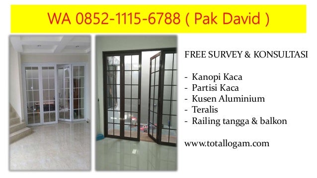 BERPENGALAMAN! WA 0852-1115-6788 Harga Partisi Kaca 8Mm
