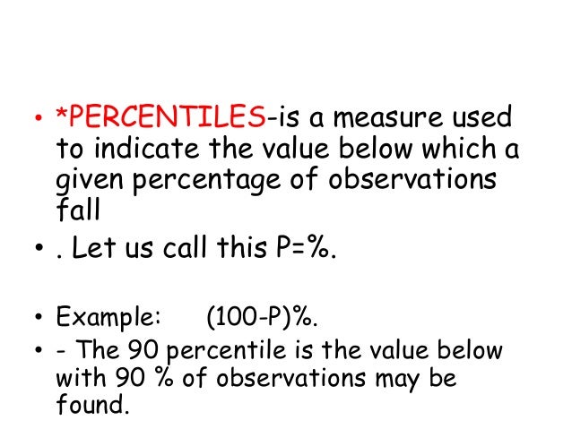 Quartiles Deciles And Percentiles