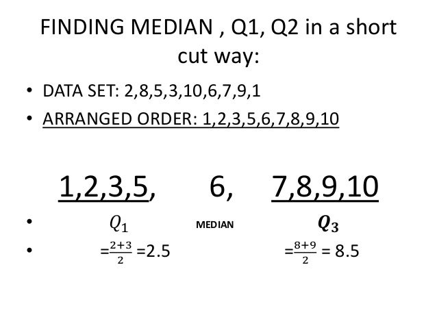 Quartiles Deciles And Percentiles