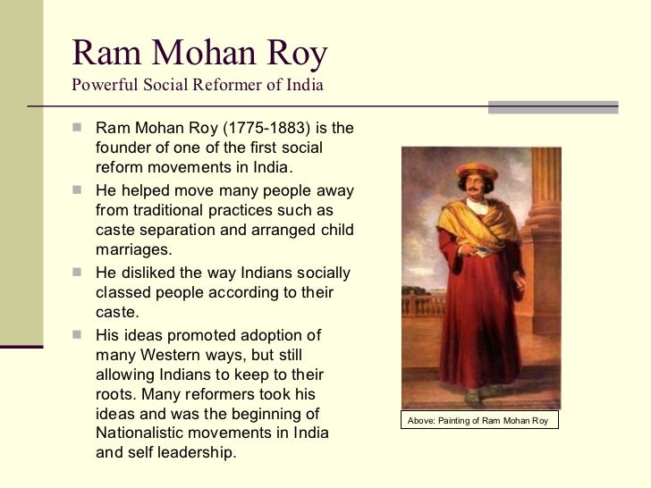 Short Essay On Raja Ram Mohan Roy