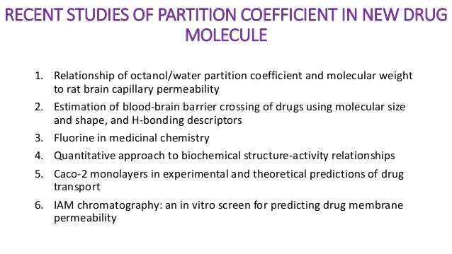 partition coefficient