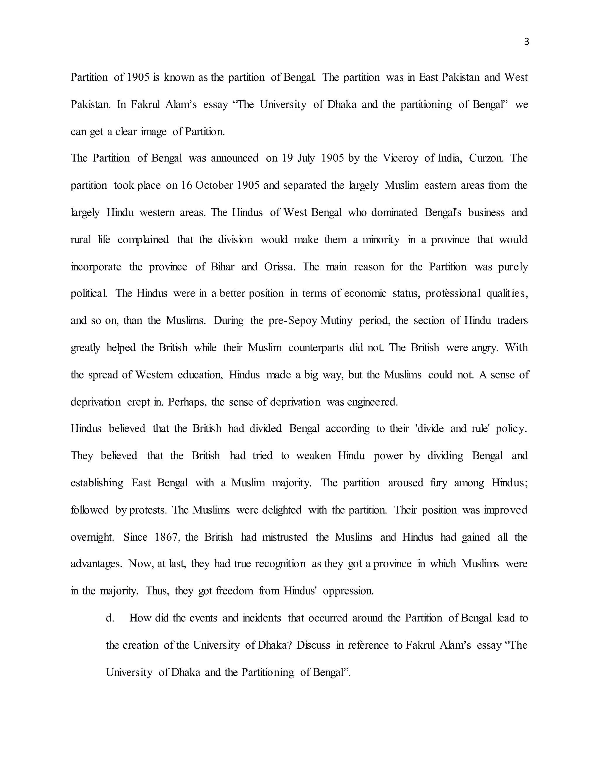 Partition literature