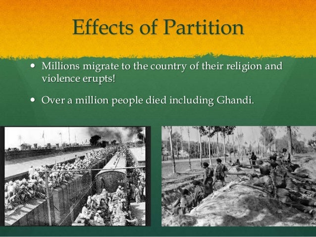 partition of india