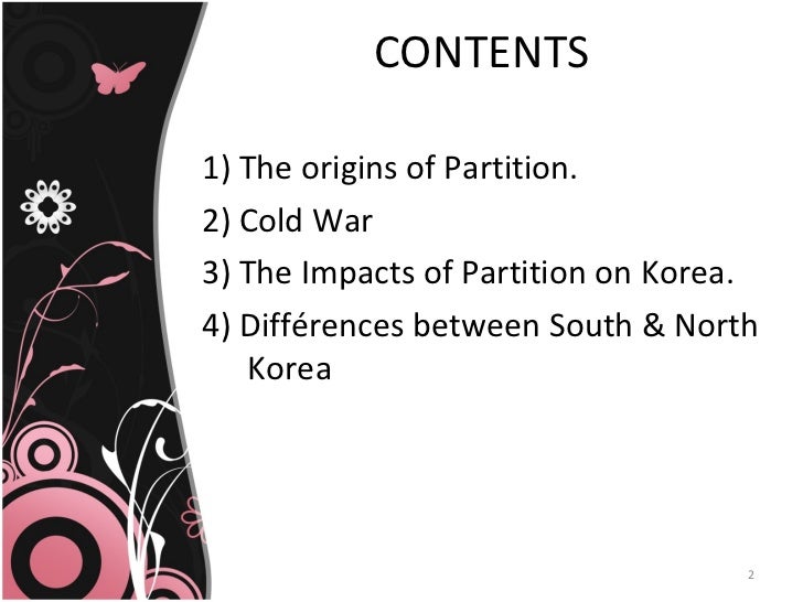 Partition of Korea